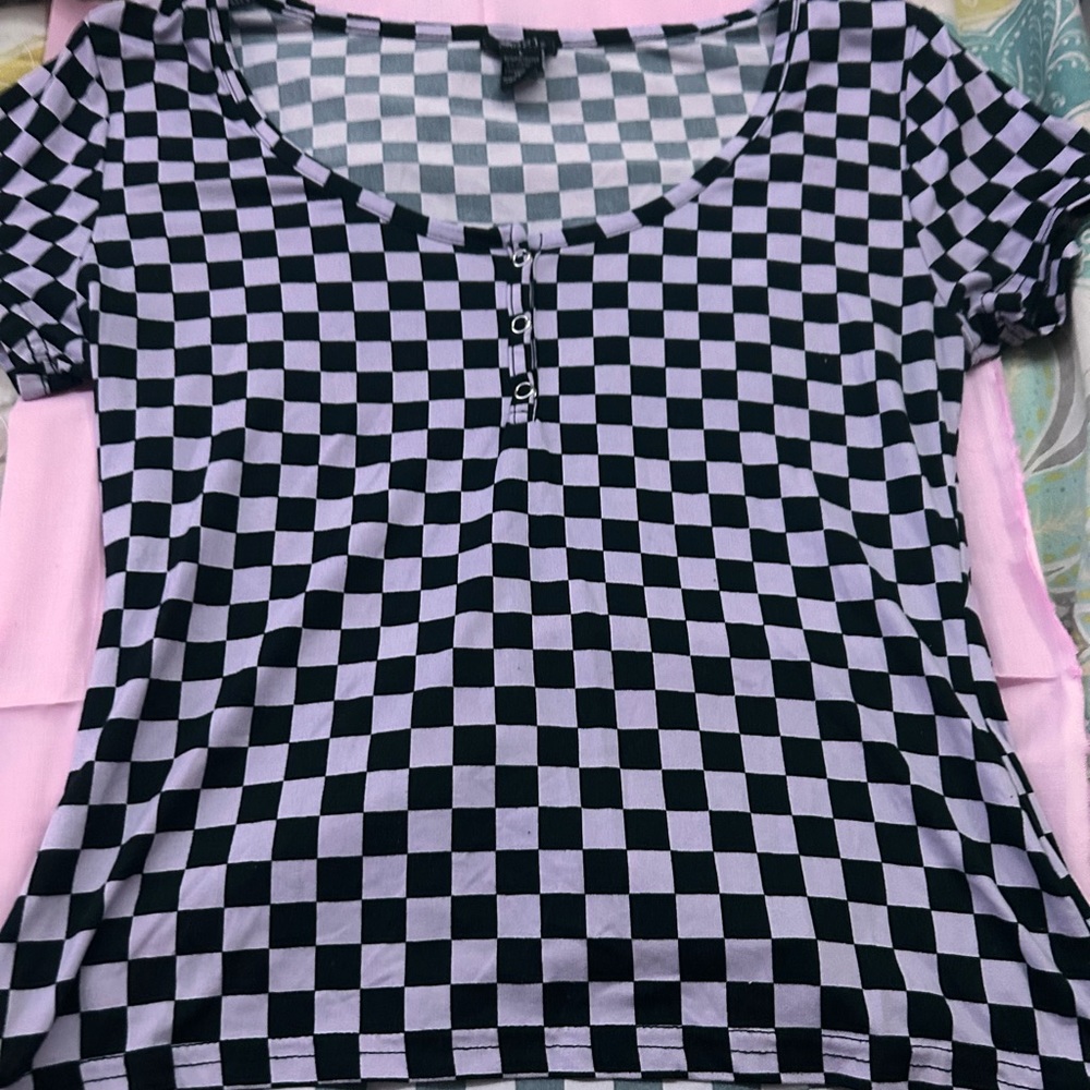 Rue 21 checkered top